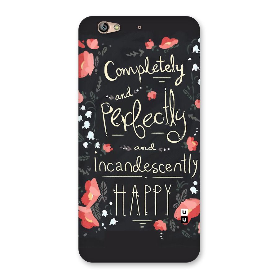 Completely Happy Back Case for Gionee S6