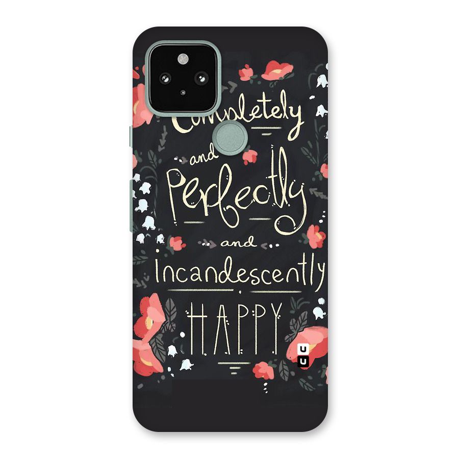 Completely Happy Back Case for Google Pixel 5