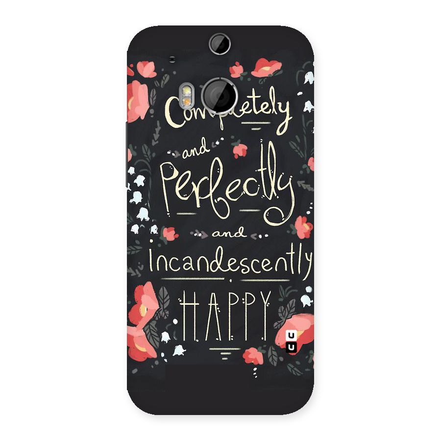 Completely Happy Back Case for HTC One M8