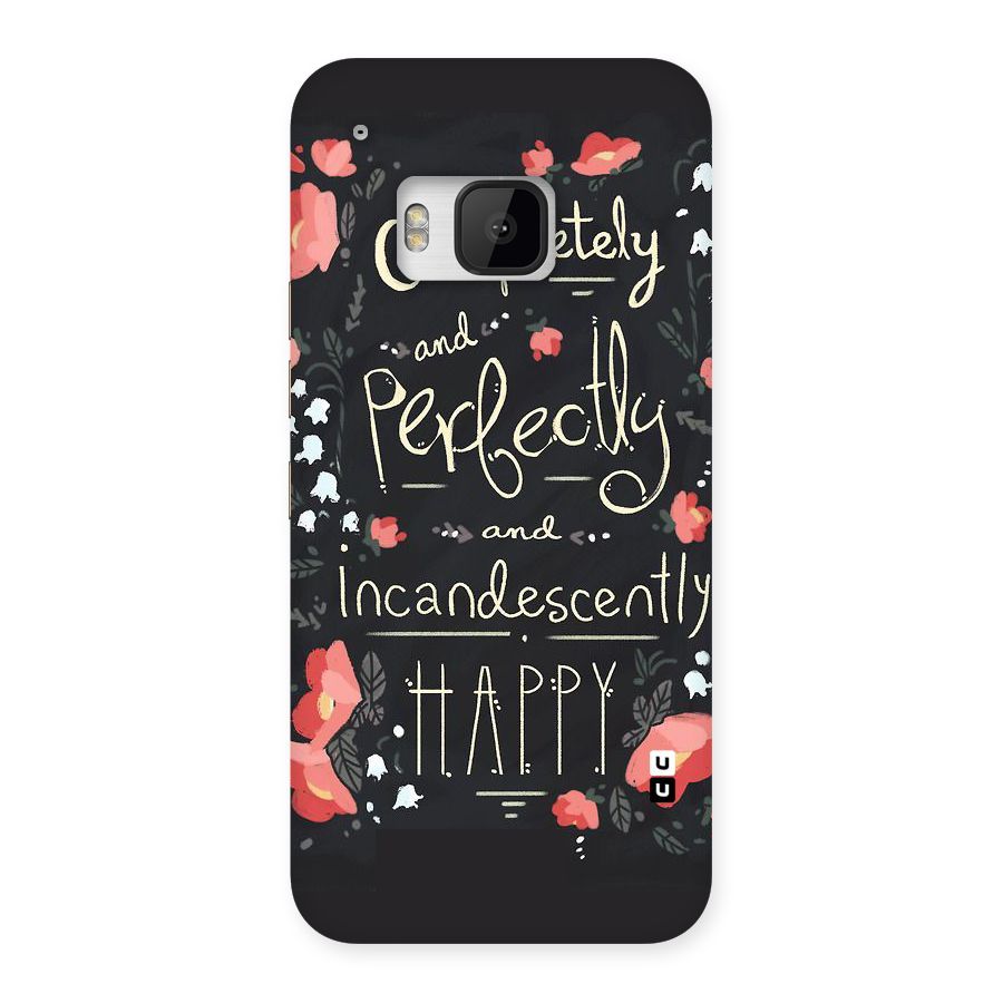Completely Happy Back Case for HTC One M9