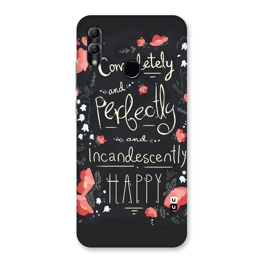 Completely Happy Back Case for Honor 10 Lite