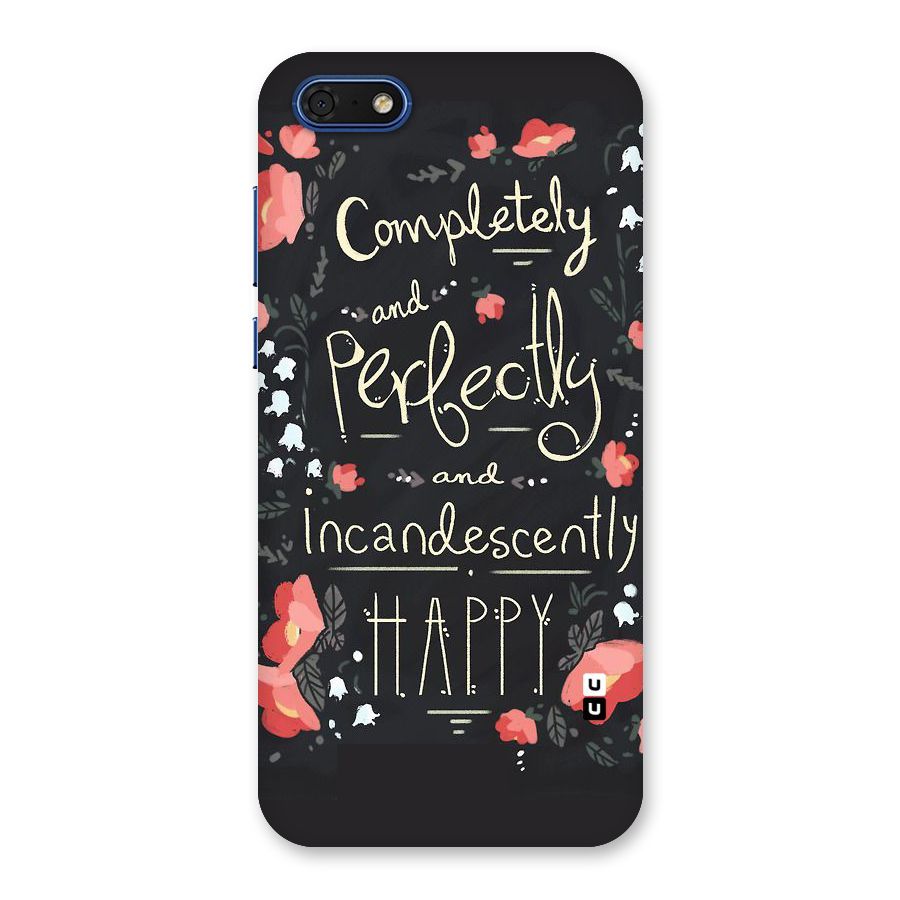 Completely Happy Back Case for Honor 7s