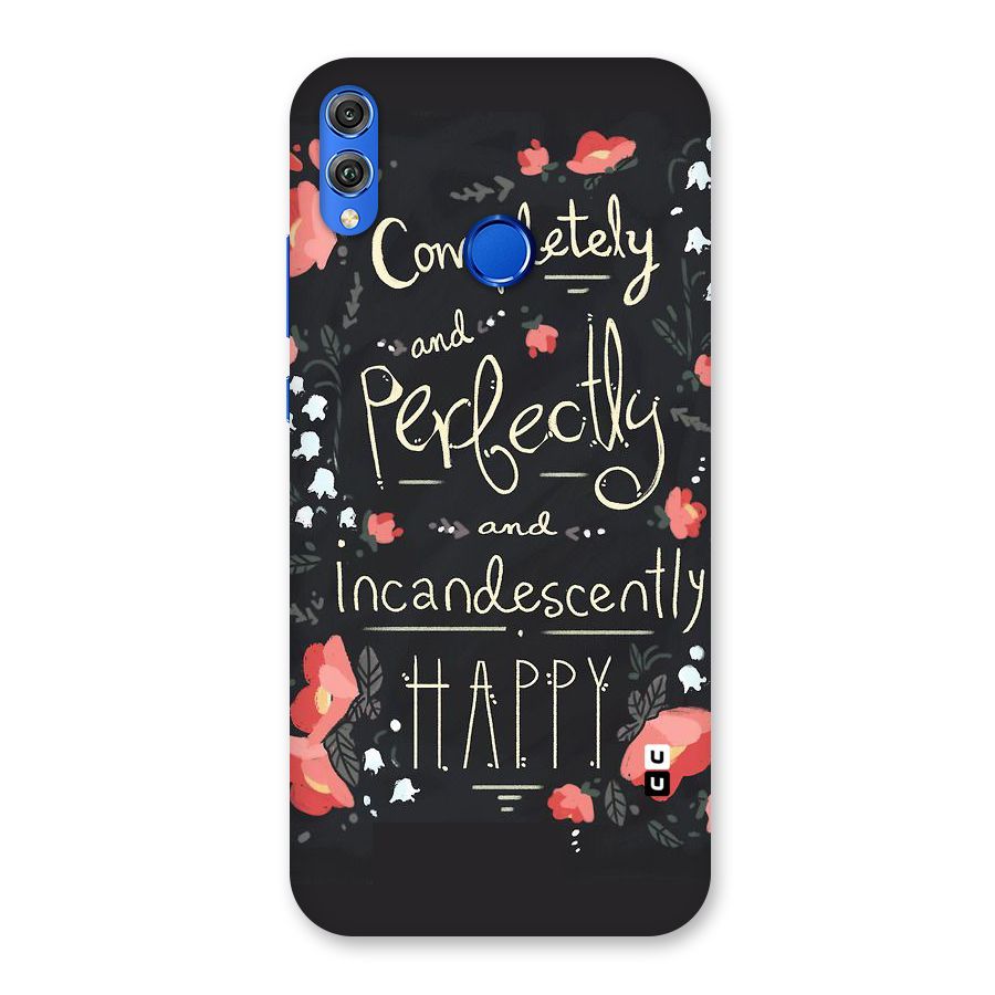 Completely Happy Back Case for Honor 8X