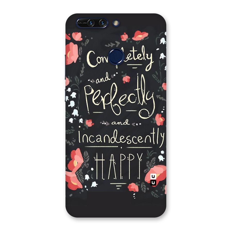Completely Happy Back Case for Honor 8 Pro