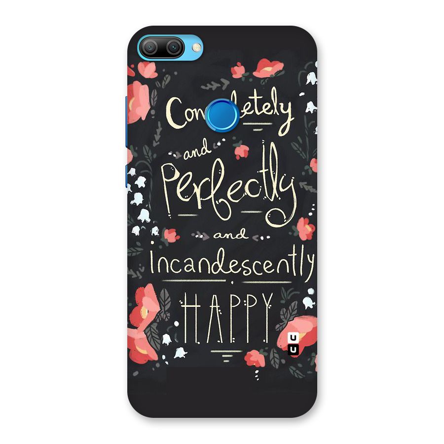 Completely Happy Back Case for Honor 9N