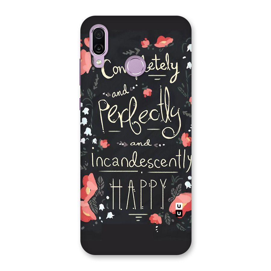 Completely Happy Back Case for Honor Play