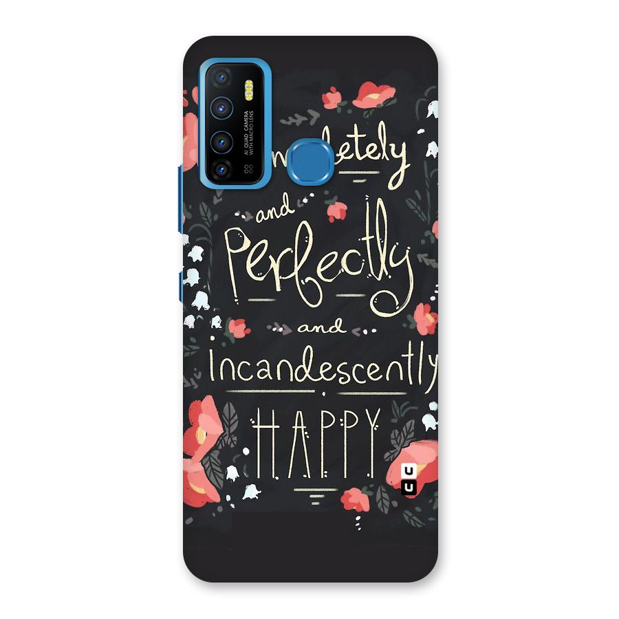 Completely Happy Back Case for Infinix Hot 9