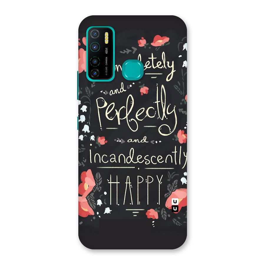 Completely Happy Back Case for Infinix Hot 9 Pro