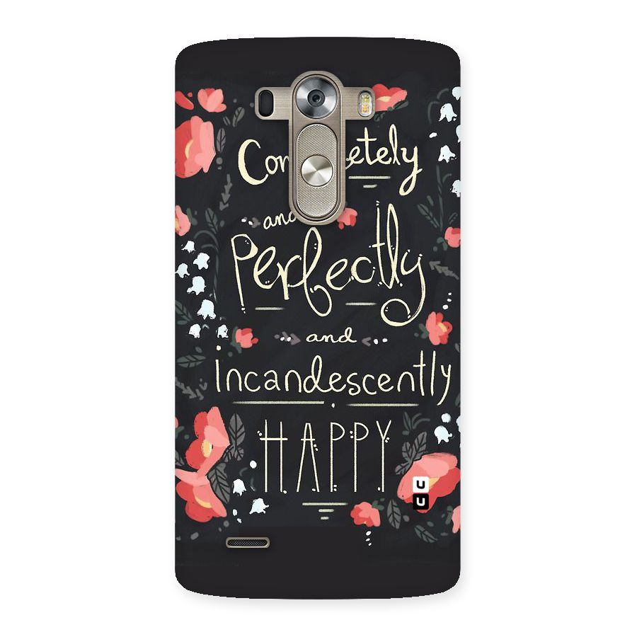 Completely Happy Back Case for LG G3