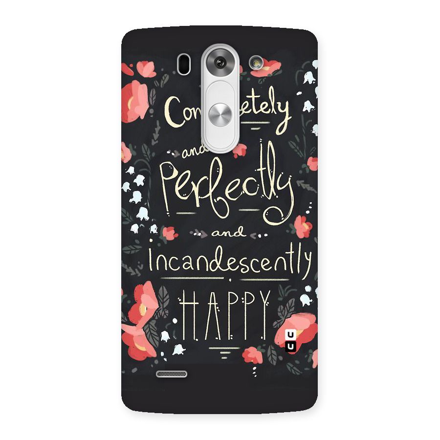 Completely Happy Back Case for LG G3 Mini