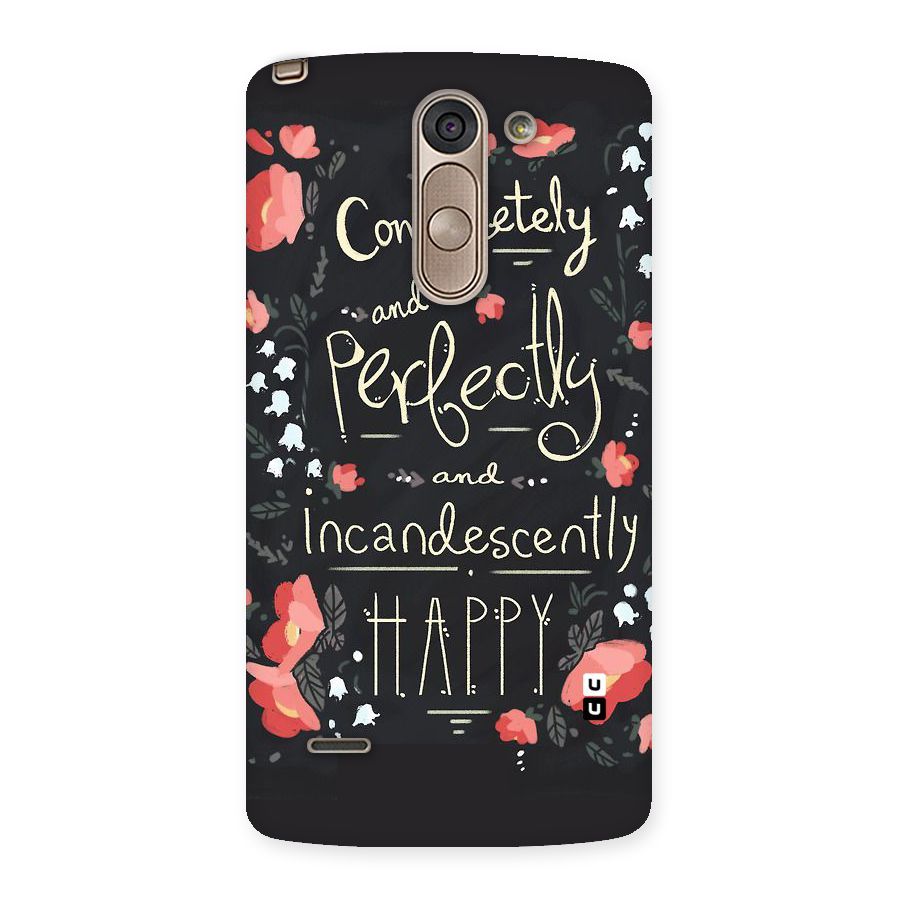 Completely Happy Back Case for LG G3 Stylus