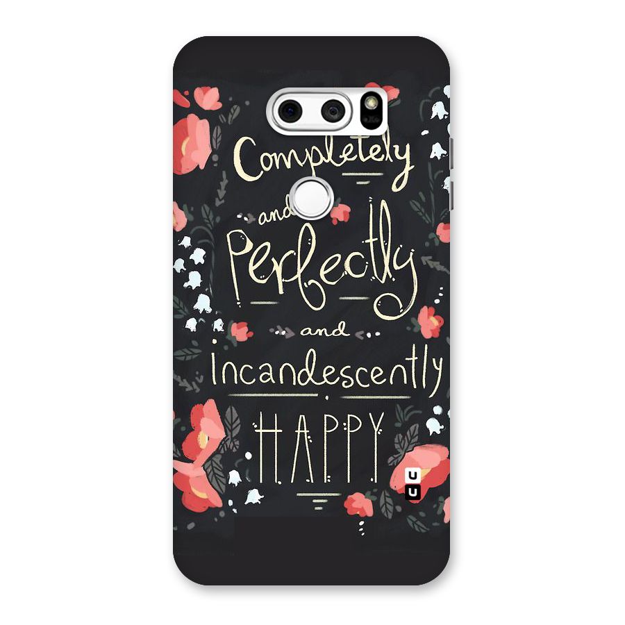 Completely Happy Back Case for LG V30