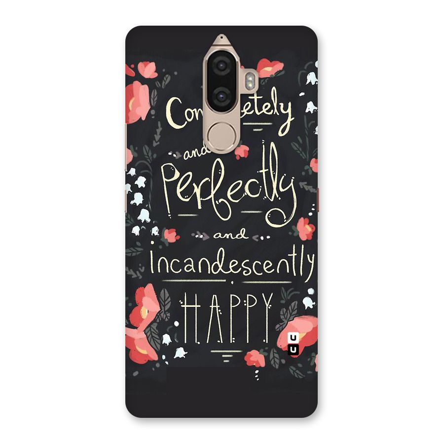 Completely Happy Back Case for Lenovo K8 Note