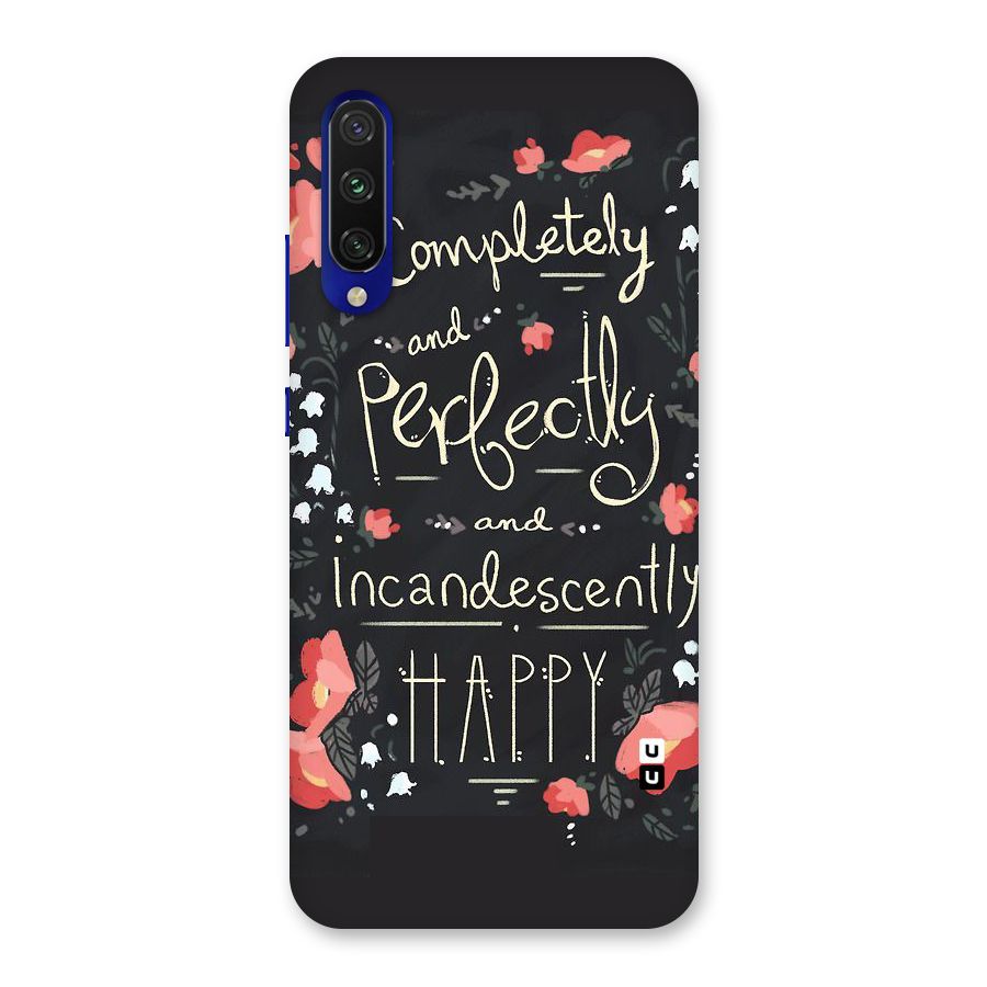 Completely Happy Back Case for Mi A3