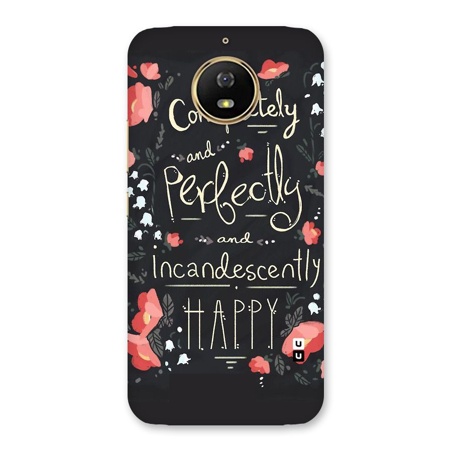 Completely Happy Back Case for Moto G5s