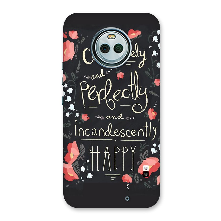Completely Happy Back Case for Moto X4