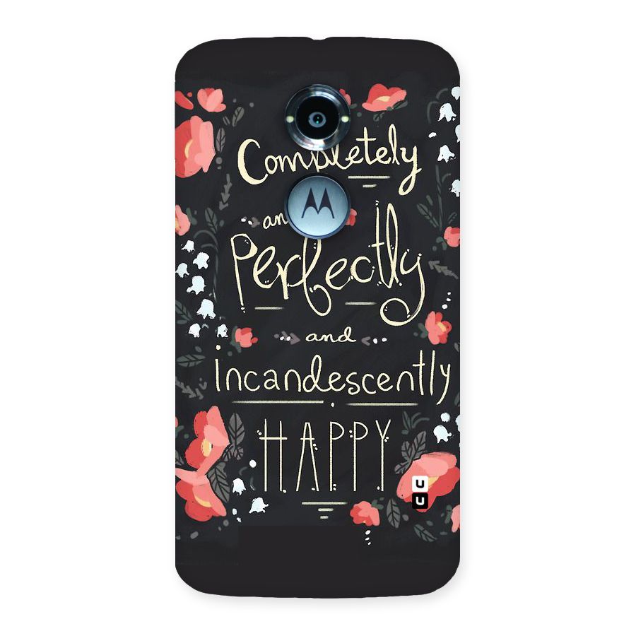 Completely Happy Back Case for Moto X 2nd Gen