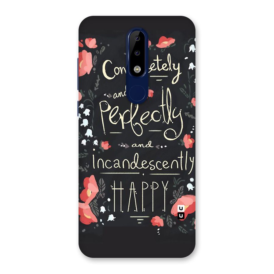 Completely Happy Back Case for Nokia 5.1 Plus