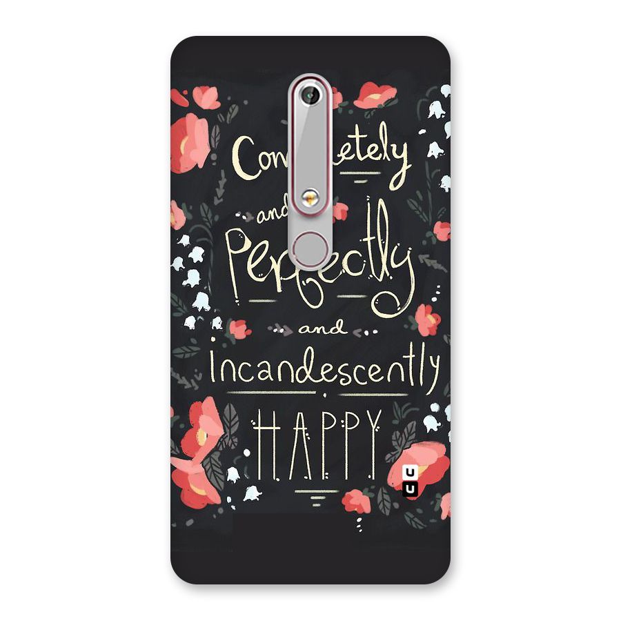 Completely Happy Back Case for Nokia 6.1