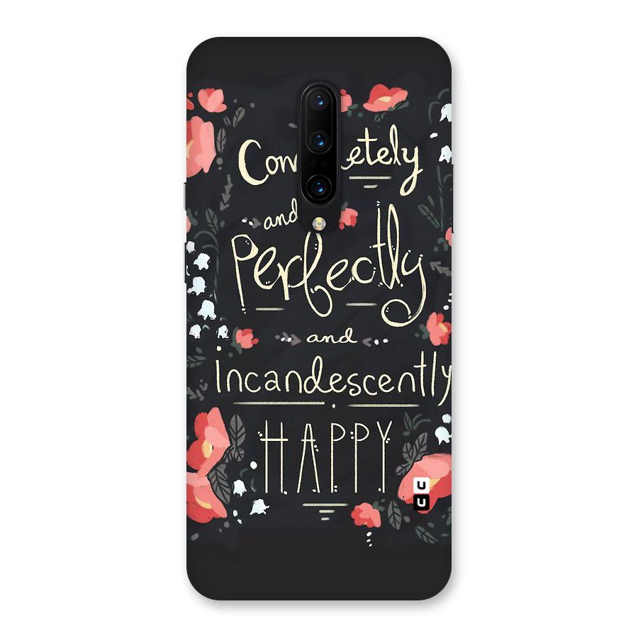 Completely Happy Back Case for OnePlus 7 Pro