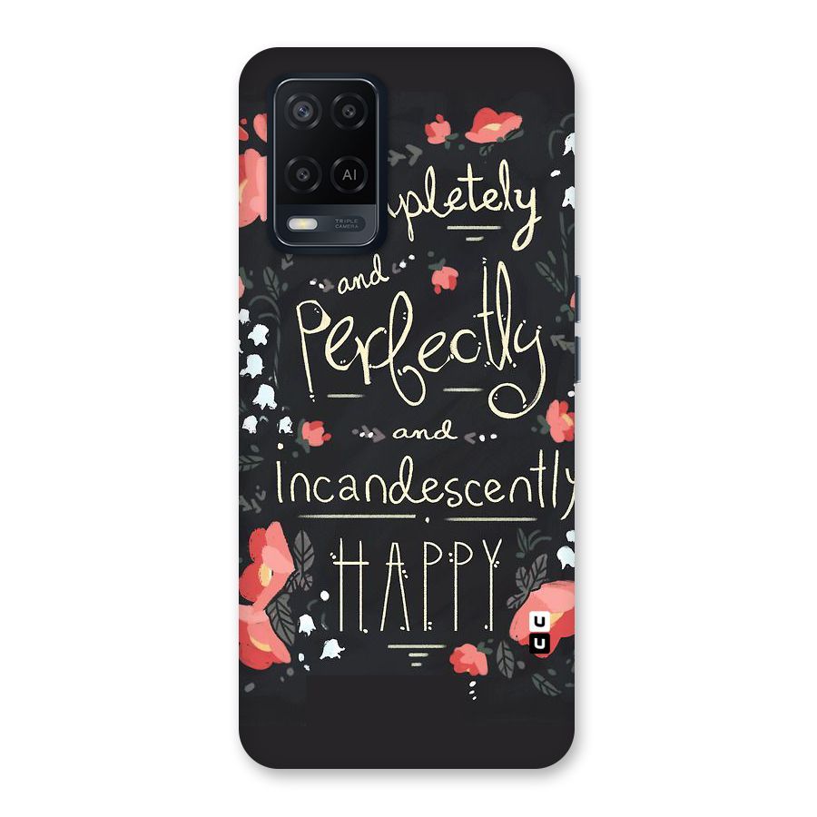 Completely Happy Back Case for Oppo A54