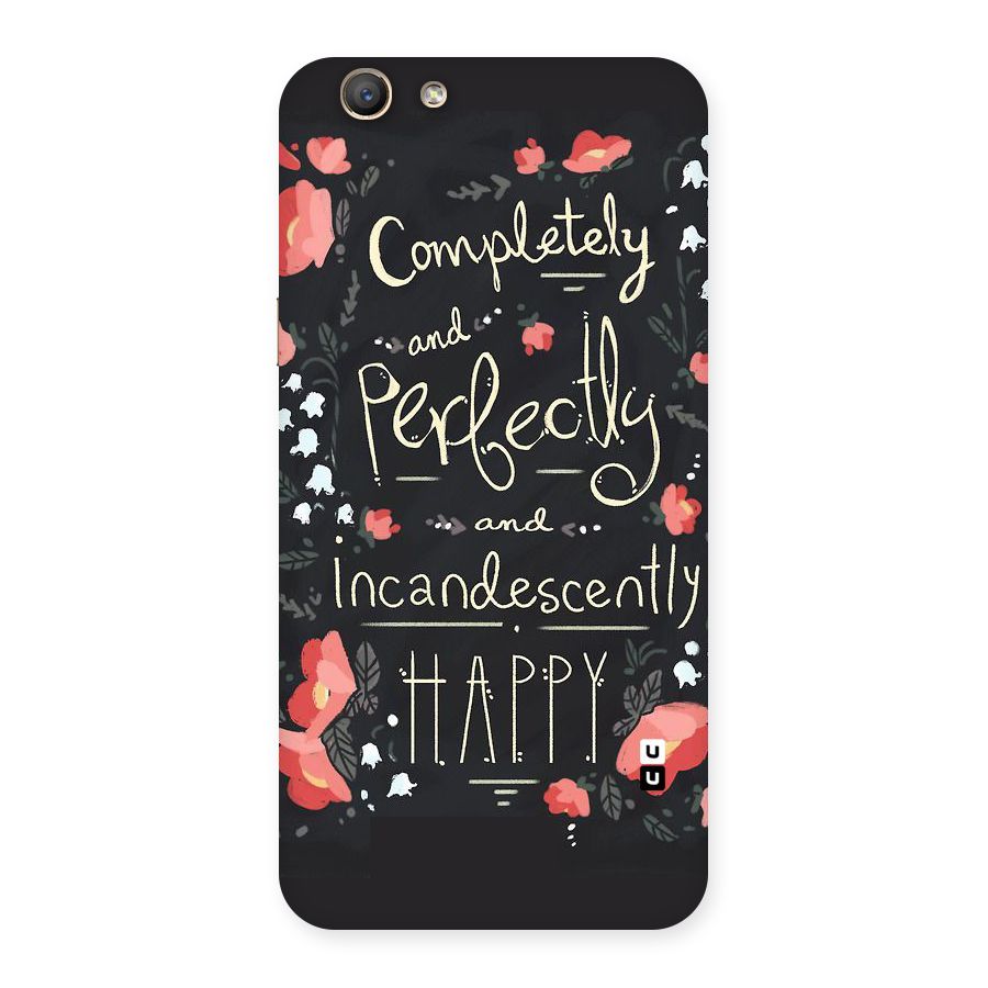 Completely Happy Back Case for Oppo A59