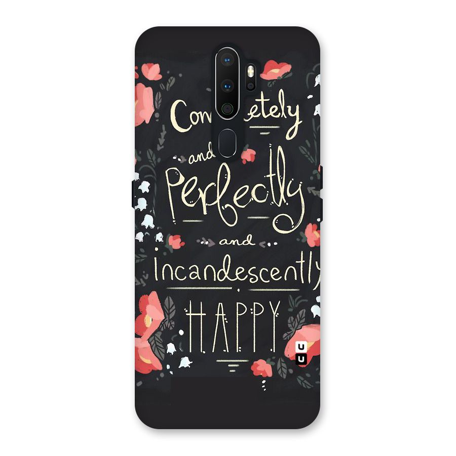 Completely Happy Back Case for Oppo A5 (2020)