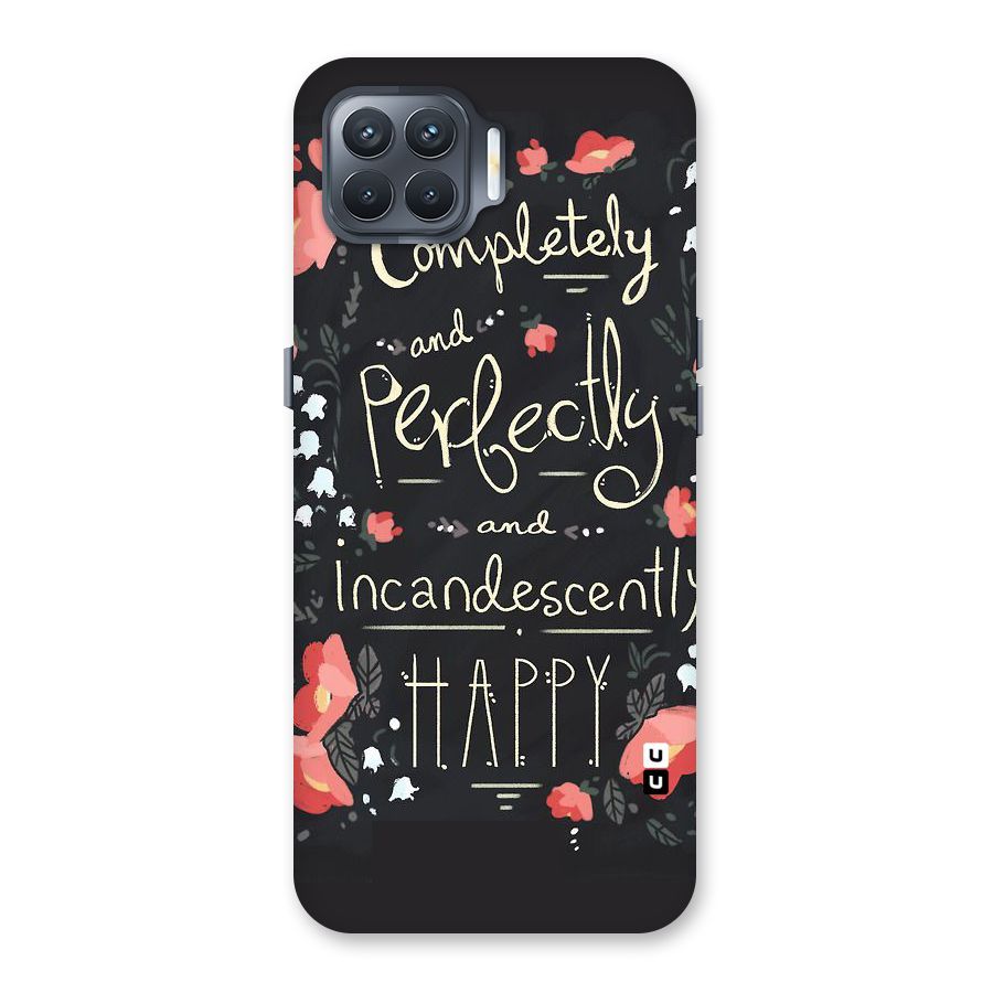Completely Happy Back Case for Oppo F17 Pro