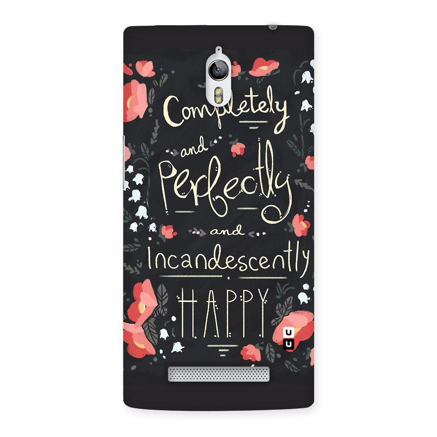 Completely Happy Back Case for Oppo Find 7