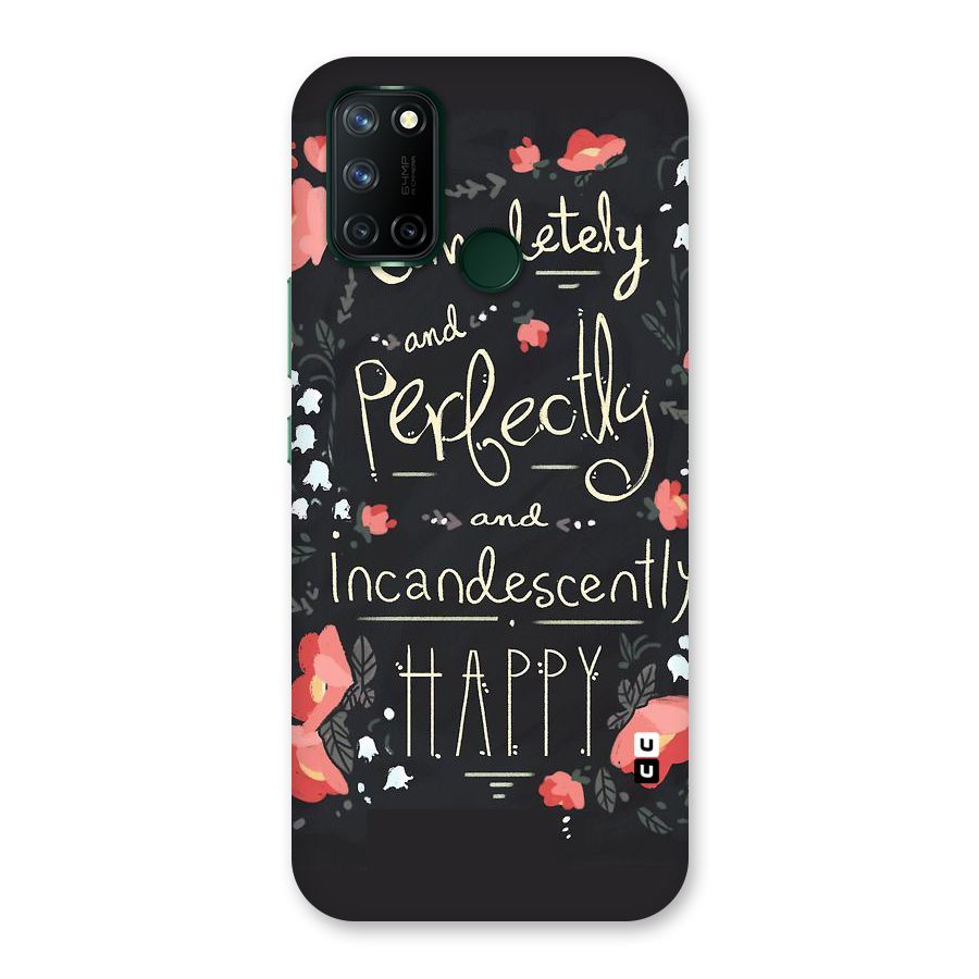 Completely Happy Back Case for Realme 7i