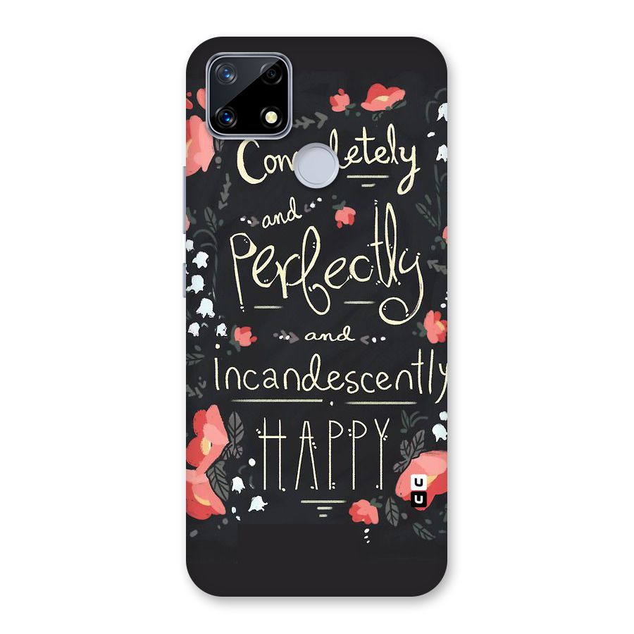 Completely Happy Back Case for Realme Narzo 20