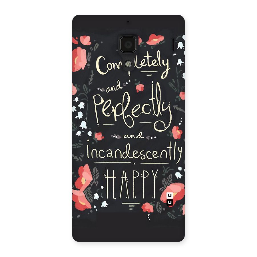Completely Happy Back Case for Redmi 1S