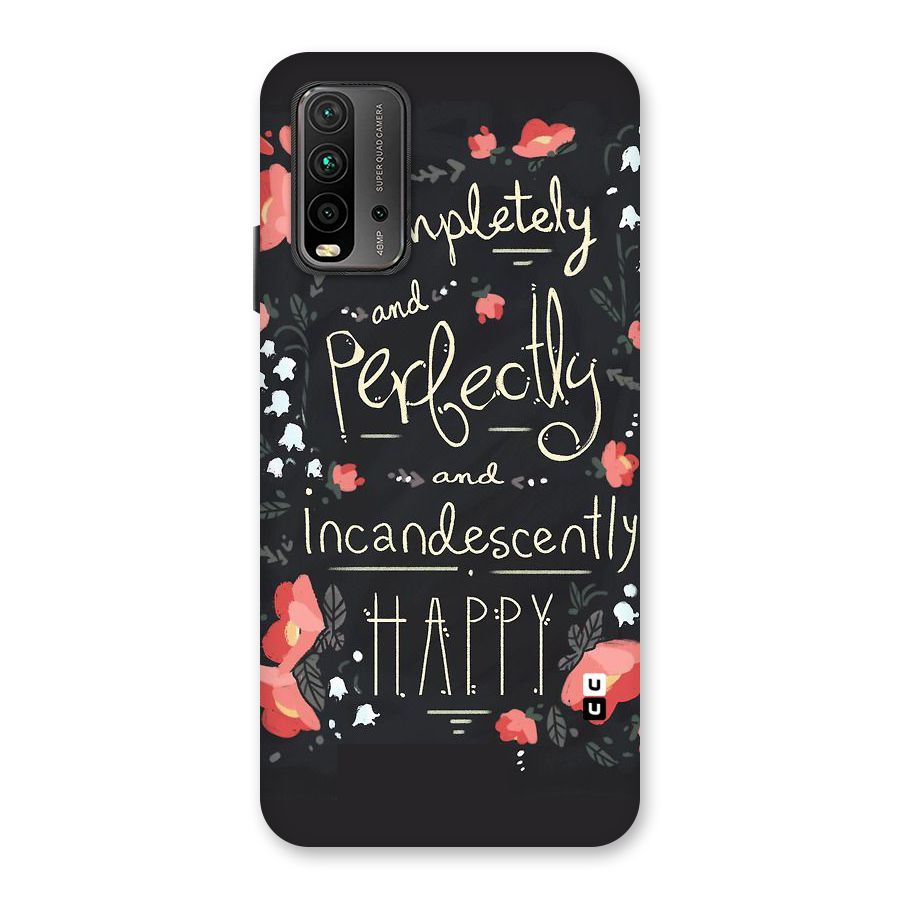 Completely Happy Back Case for Redmi 9 Power