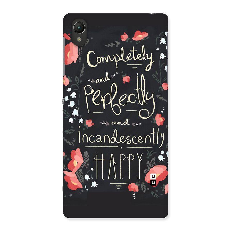 Completely Happy Back Case for Sony Xperia Z2