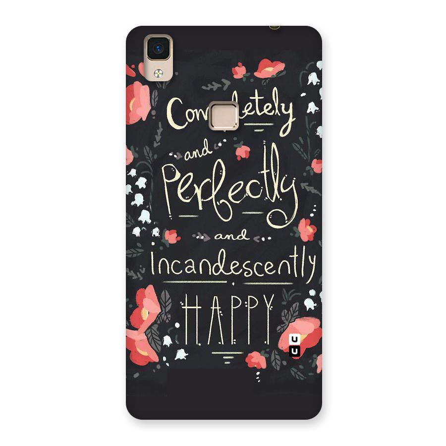 Completely Happy Back Case for V3 Max