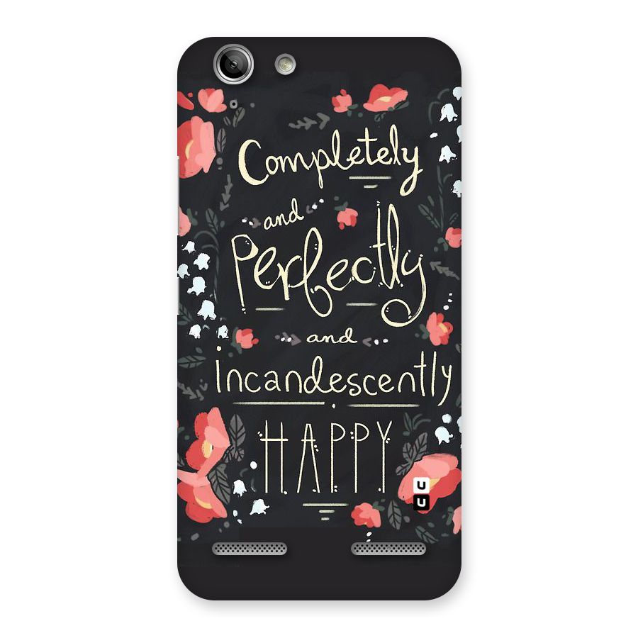 Completely Happy Back Case for Vibe K5 Plus
