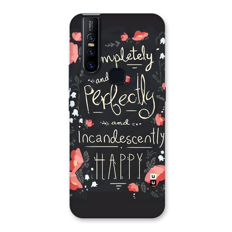 Completely Happy Back Case for Vivo V15