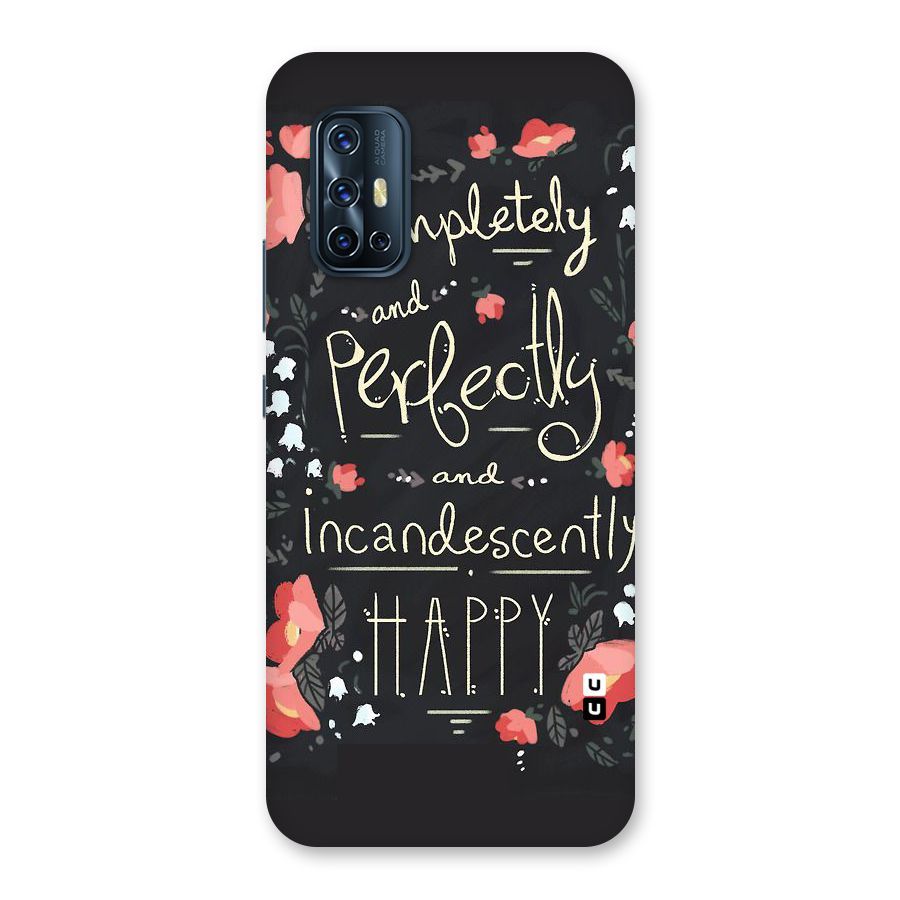 Completely Happy Back Case for Vivo V17