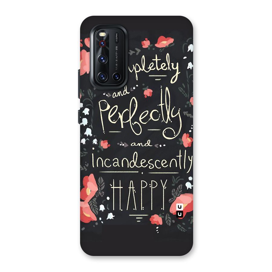 Completely Happy Back Case for Vivo V19