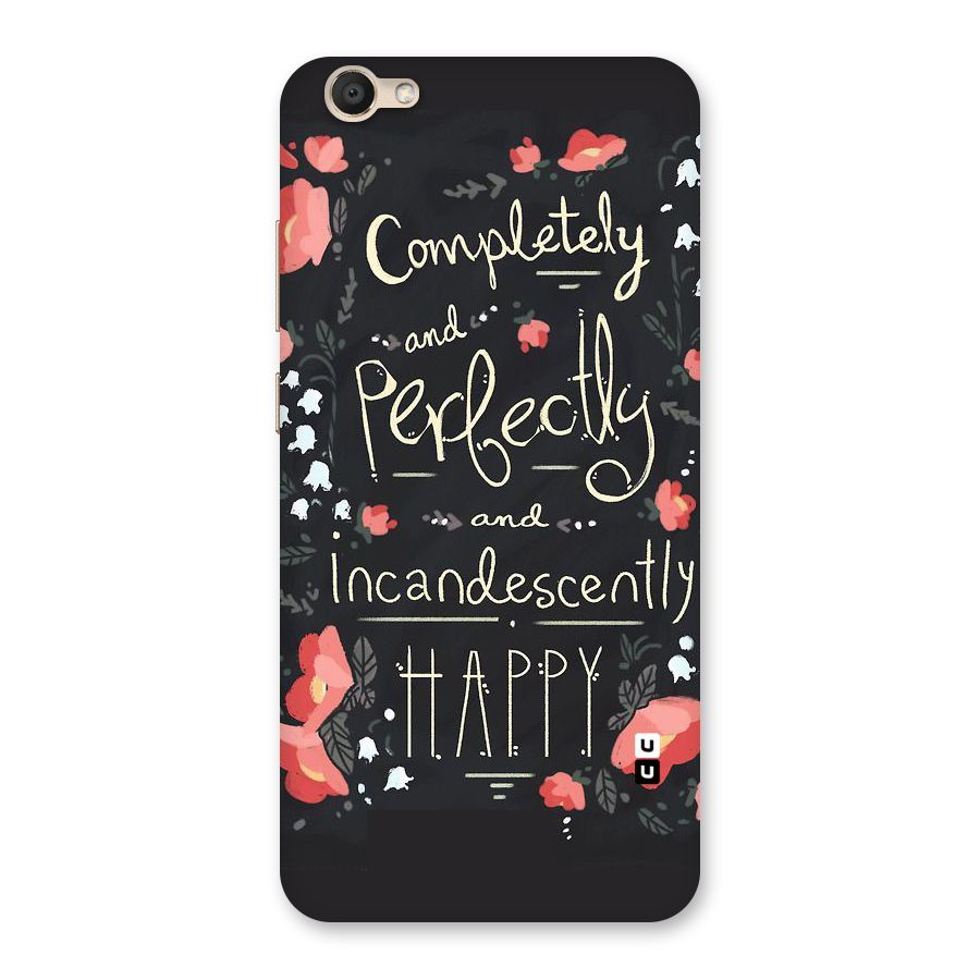 Completely Happy Back Case for Vivo V5