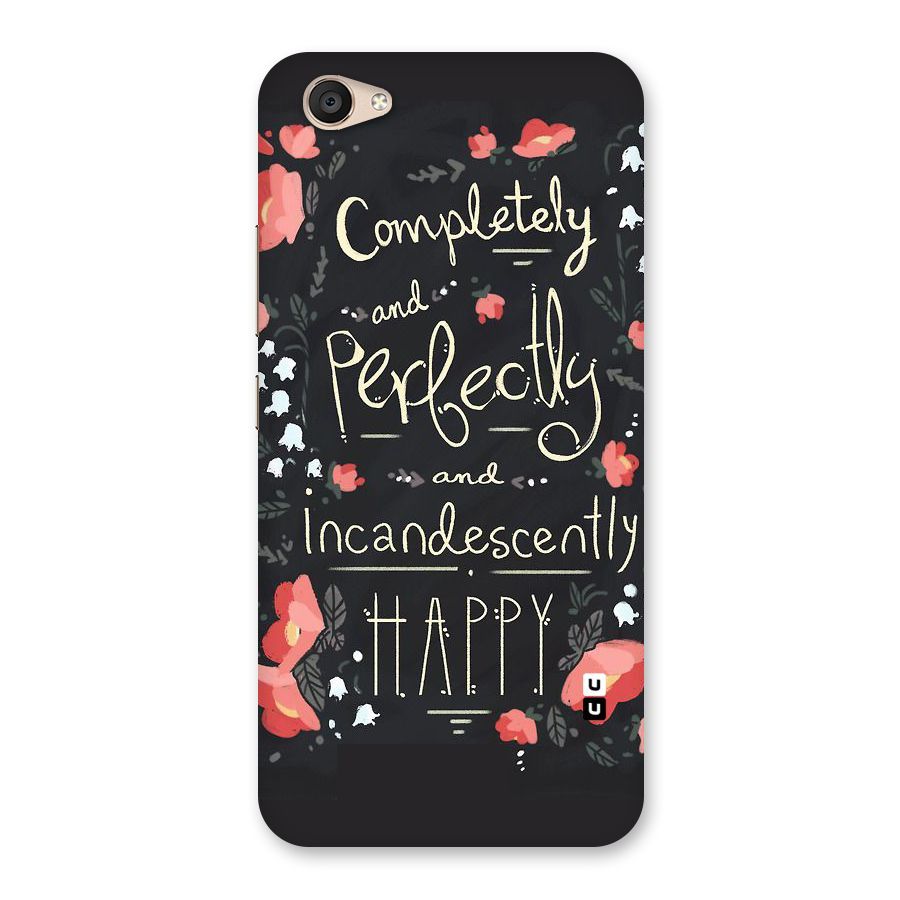 Completely Happy Back Case for Vivo V5 Plus