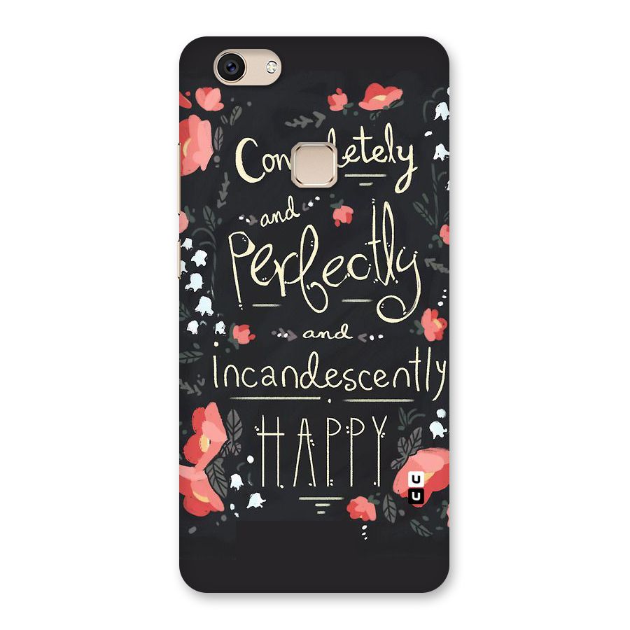 Completely Happy Back Case for Vivo V7