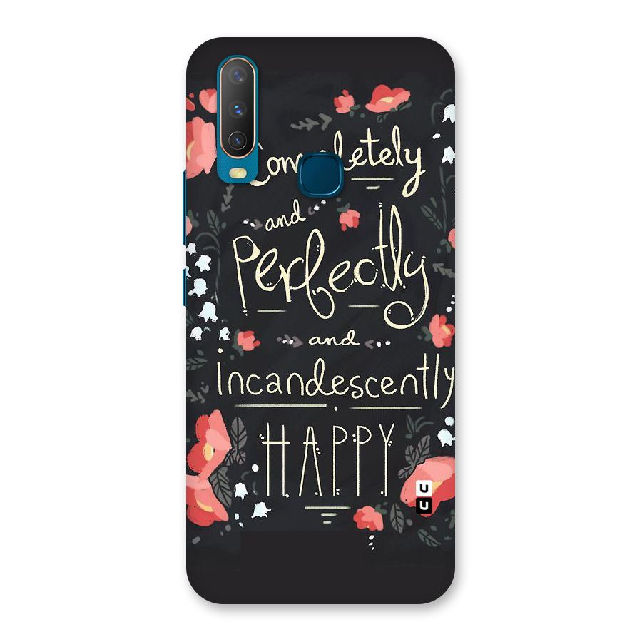 Completely Happy Back Case for Vivo Y11