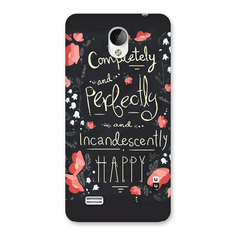 Completely Happy Back Case for Vivo Y21