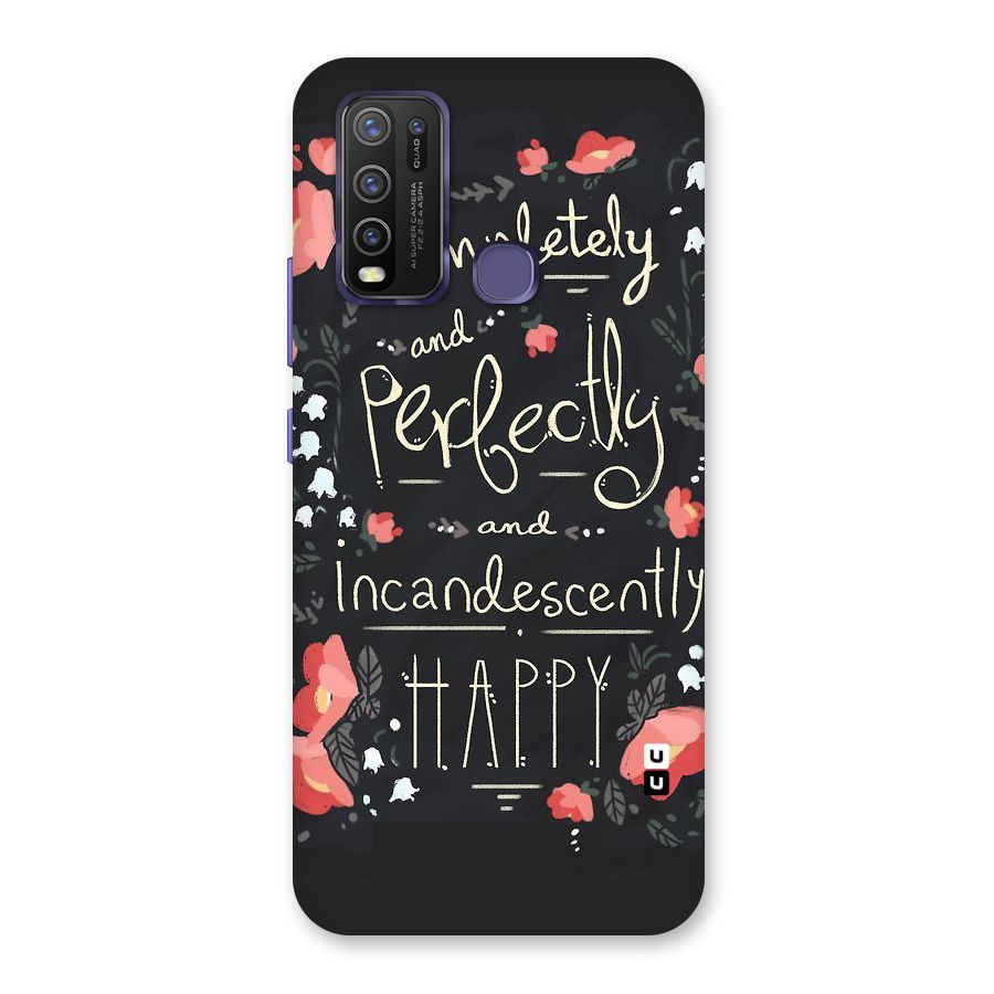 Completely Happy Back Case for Vivo Y50