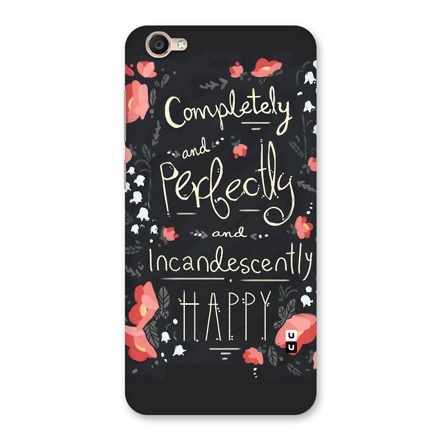 Completely Happy Back Case for Vivo Y55s