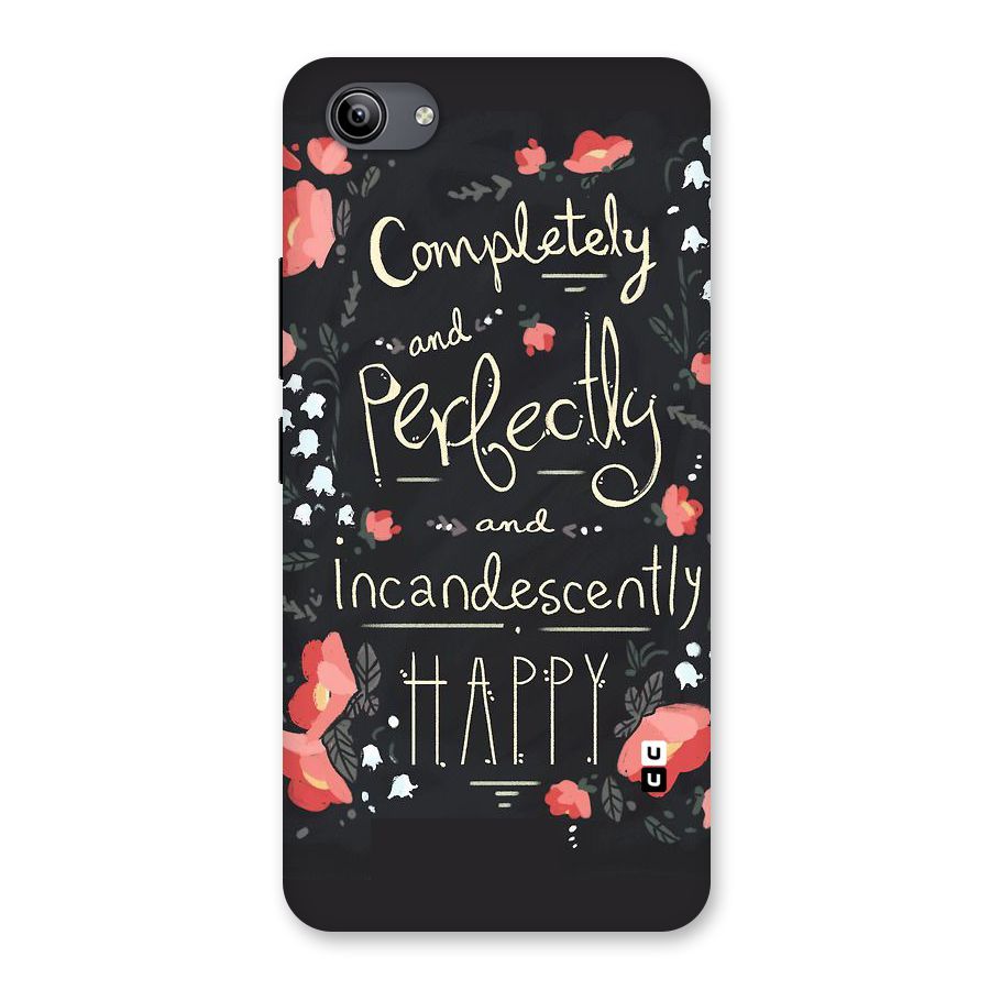 Completely Happy Back Case for Vivo Y81i