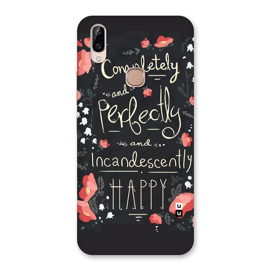 Completely Happy Back Case for Vivo Y83 Pro