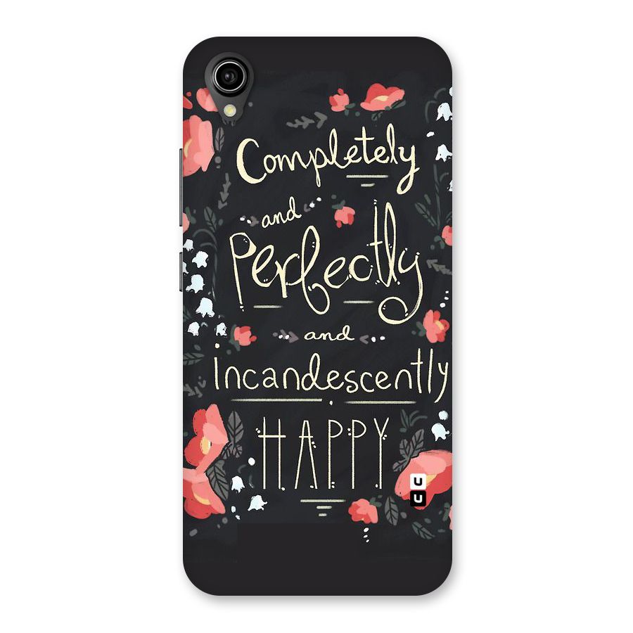 Completely Happy Back Case for Vivo Y90