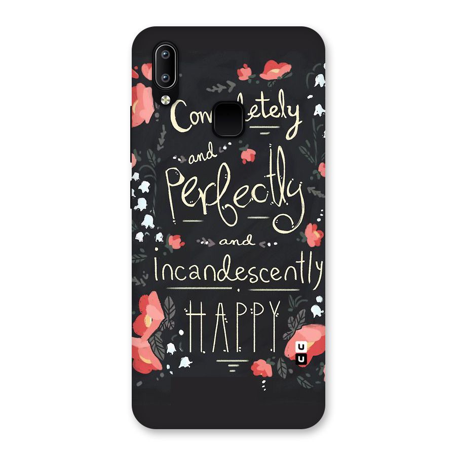 Completely Happy Back Case for Vivo Y93